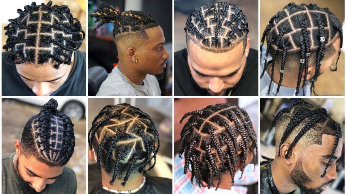 11 Creative Box Braids Hairstyles for Men [2024 Style Guide] | Mens braids  hairstyles, Braids for short hair, Hair styles